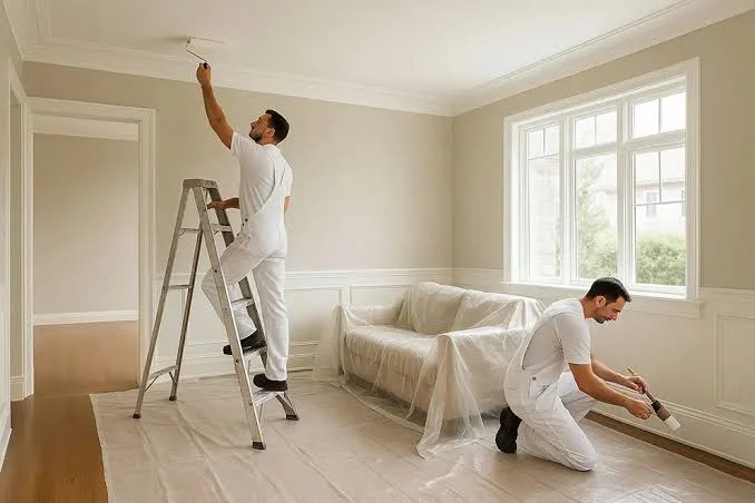 Painter working 3
