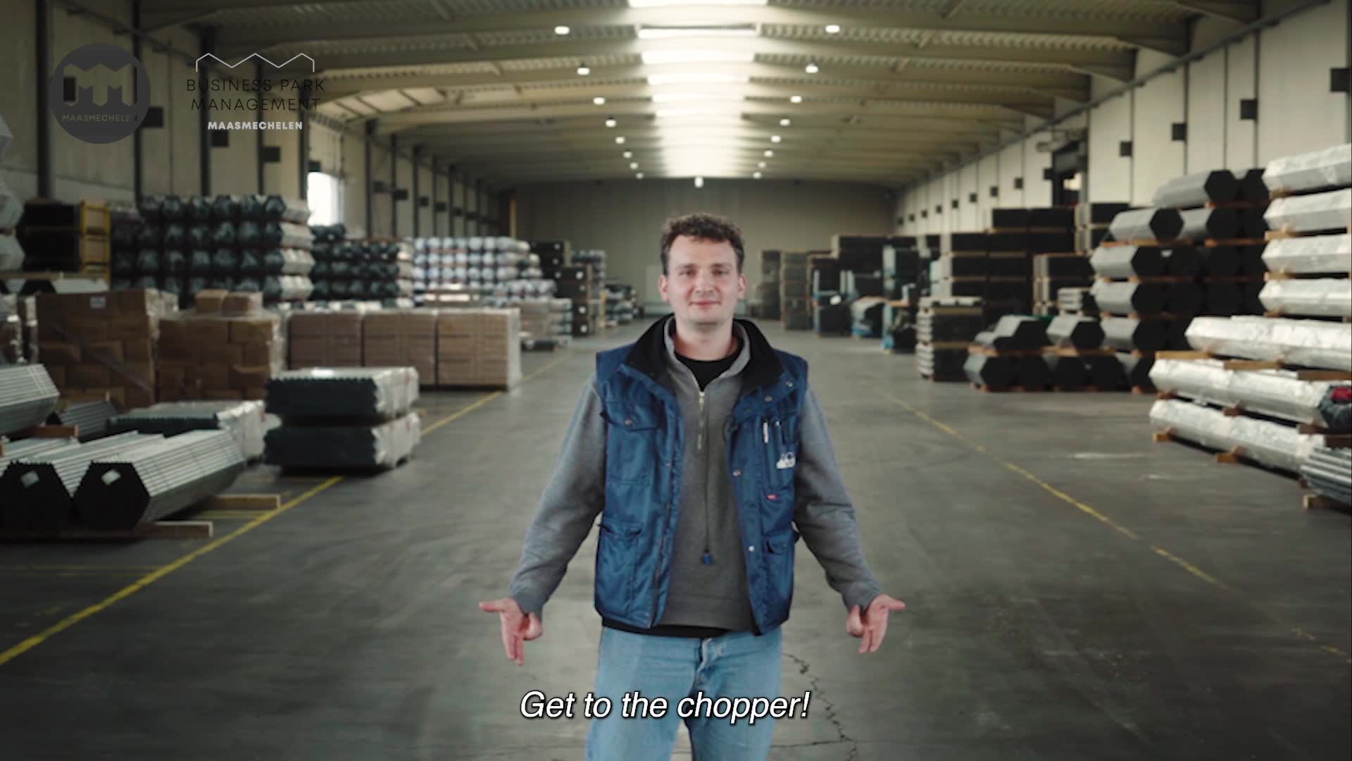 Promofilmpje voor openstaande vacature van operator.
